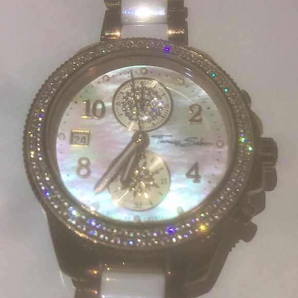 Thomas Sabo Women's Glam Chrono Rose Gold White. - Picture 5 of 6